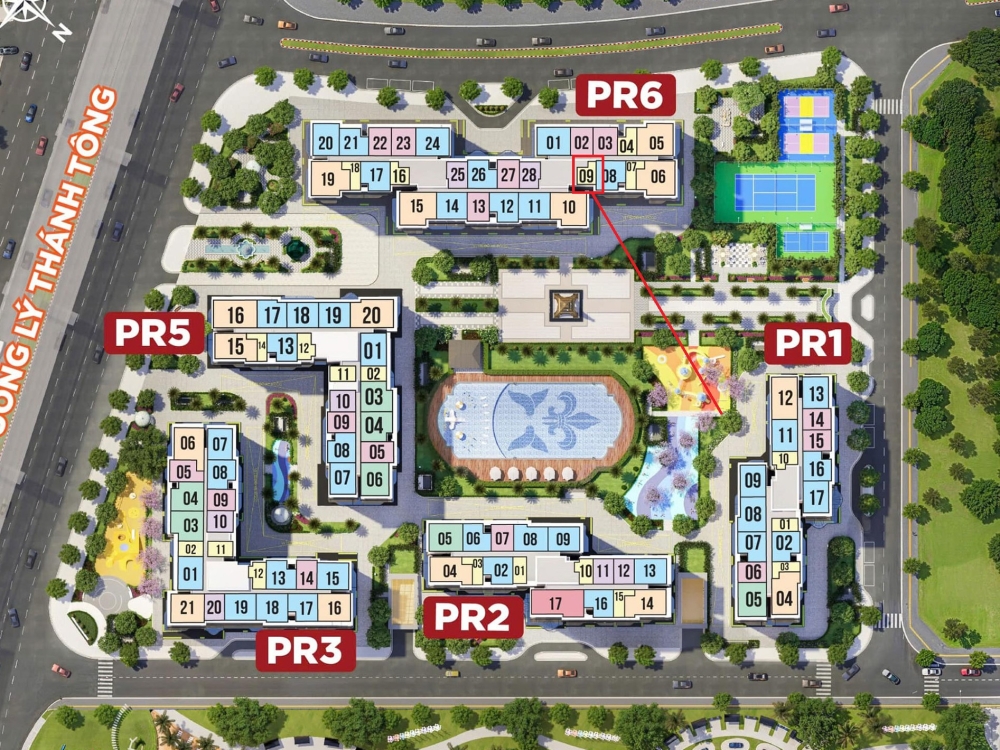 [202809266PR] 6/9 E bán căn studio to 27,5m2 Paris nguyên bản mới giá tốt