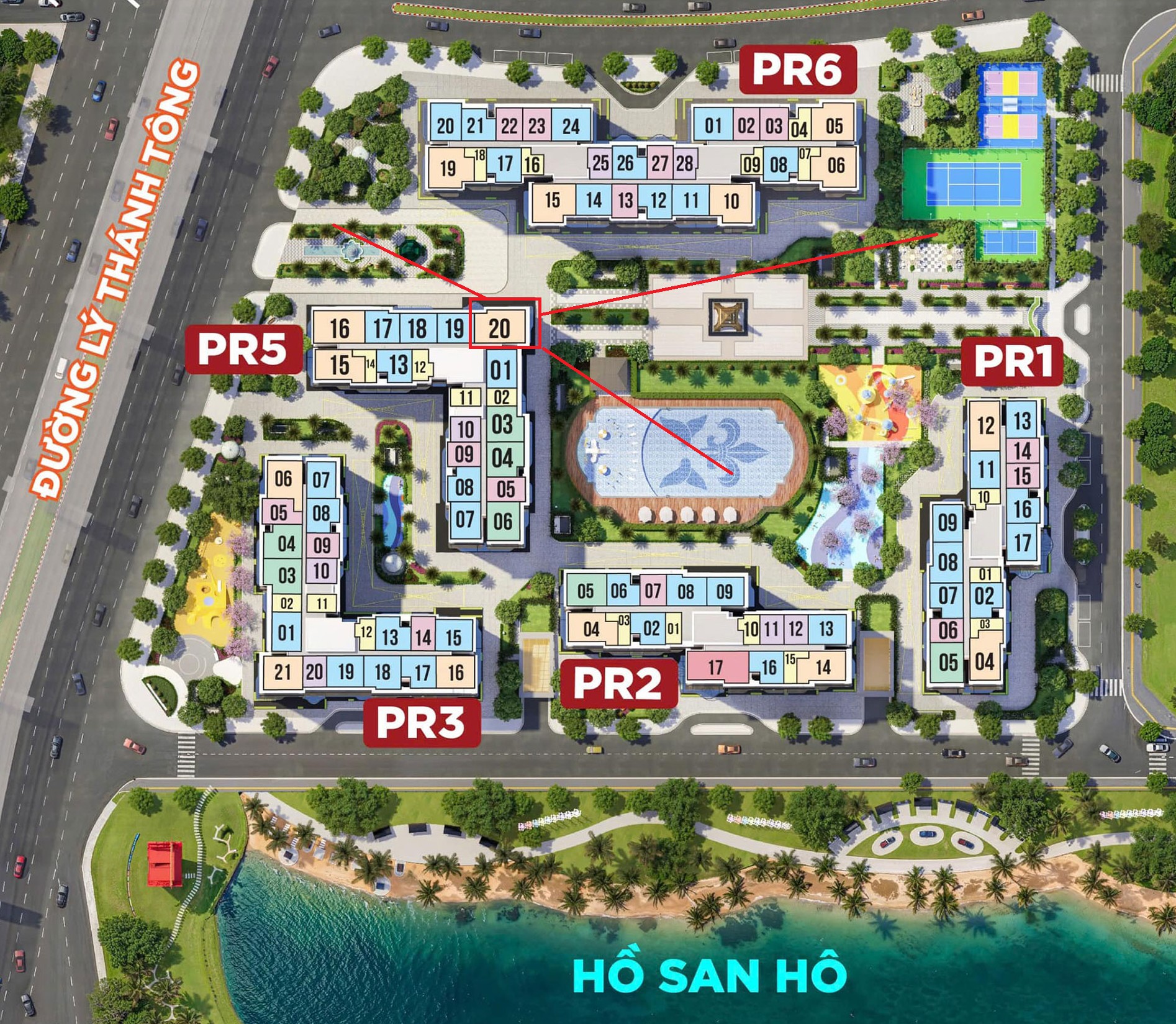 [203020265PR] 28/8 chủ cần xoay vốn gấp để giá tốt bán nhanh căn 3 ngủ tầng cao giá cắt lỗ nhiều trên ptg